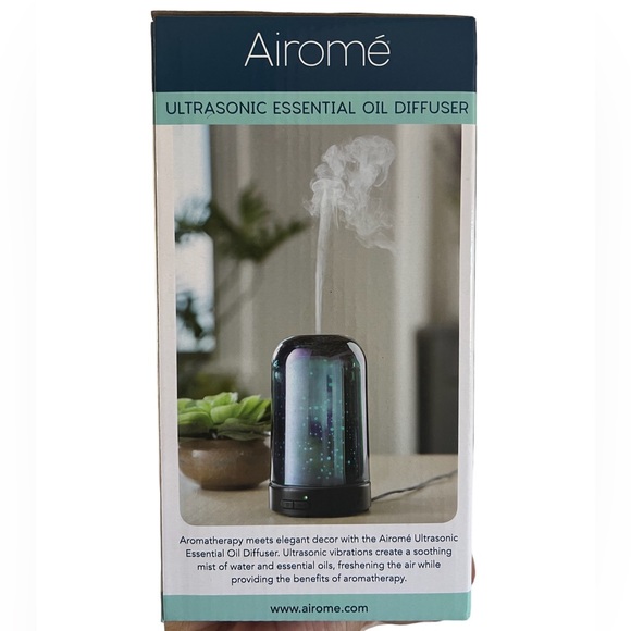 Airomé Ultrasonic Glass Essential Oil Diffuser: Galaxy - Picture 3 of 6
